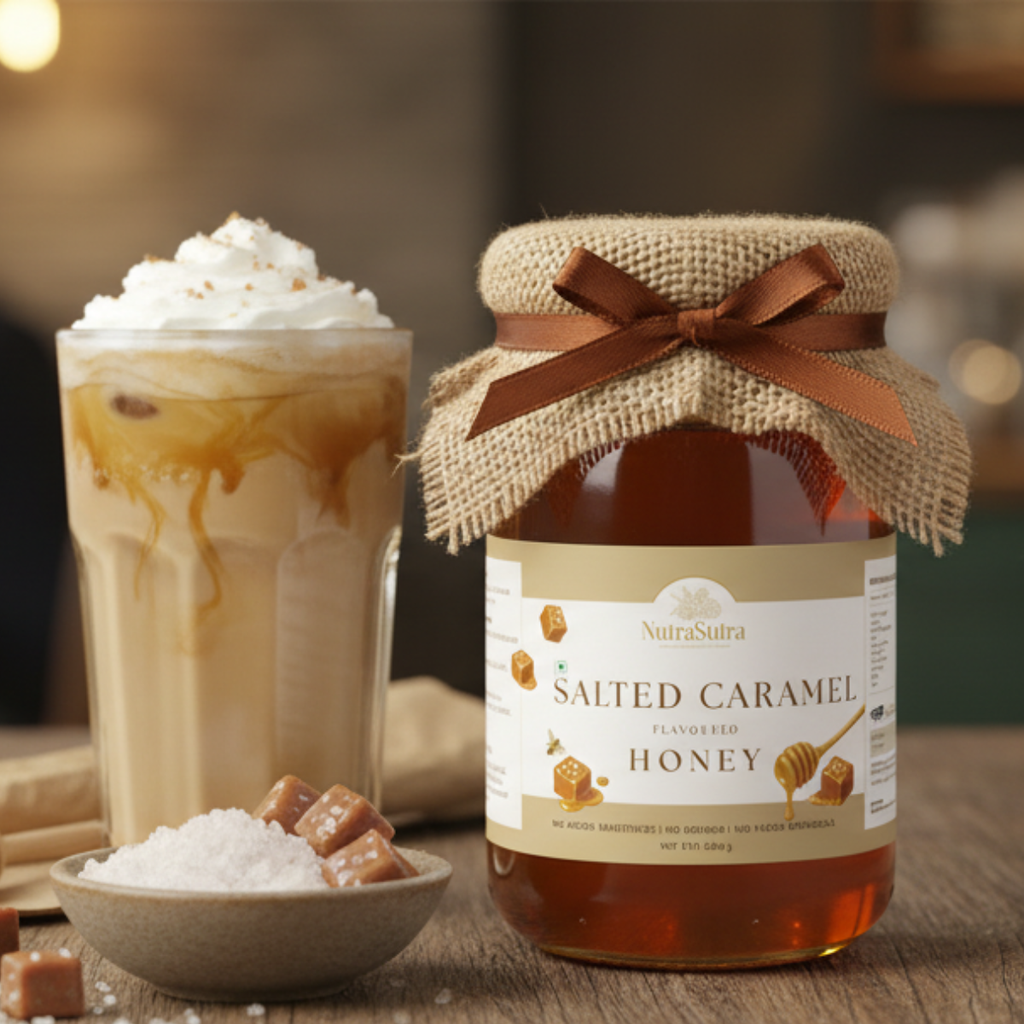 Salted Caramel Flavoured Honey