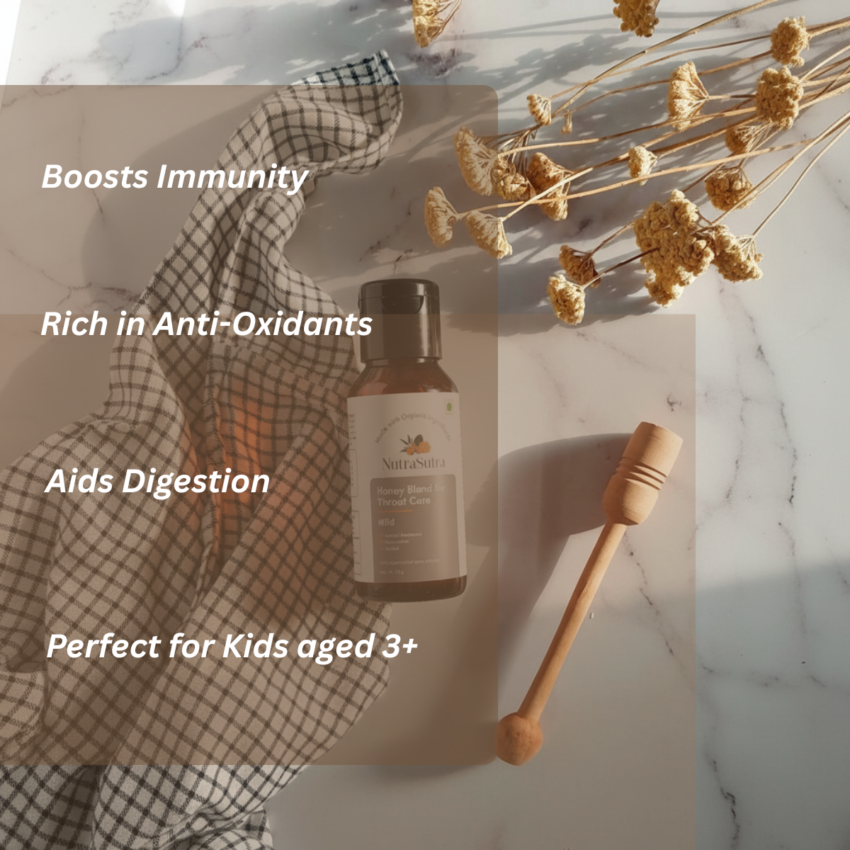 Honey Blend for Throat care - Mild