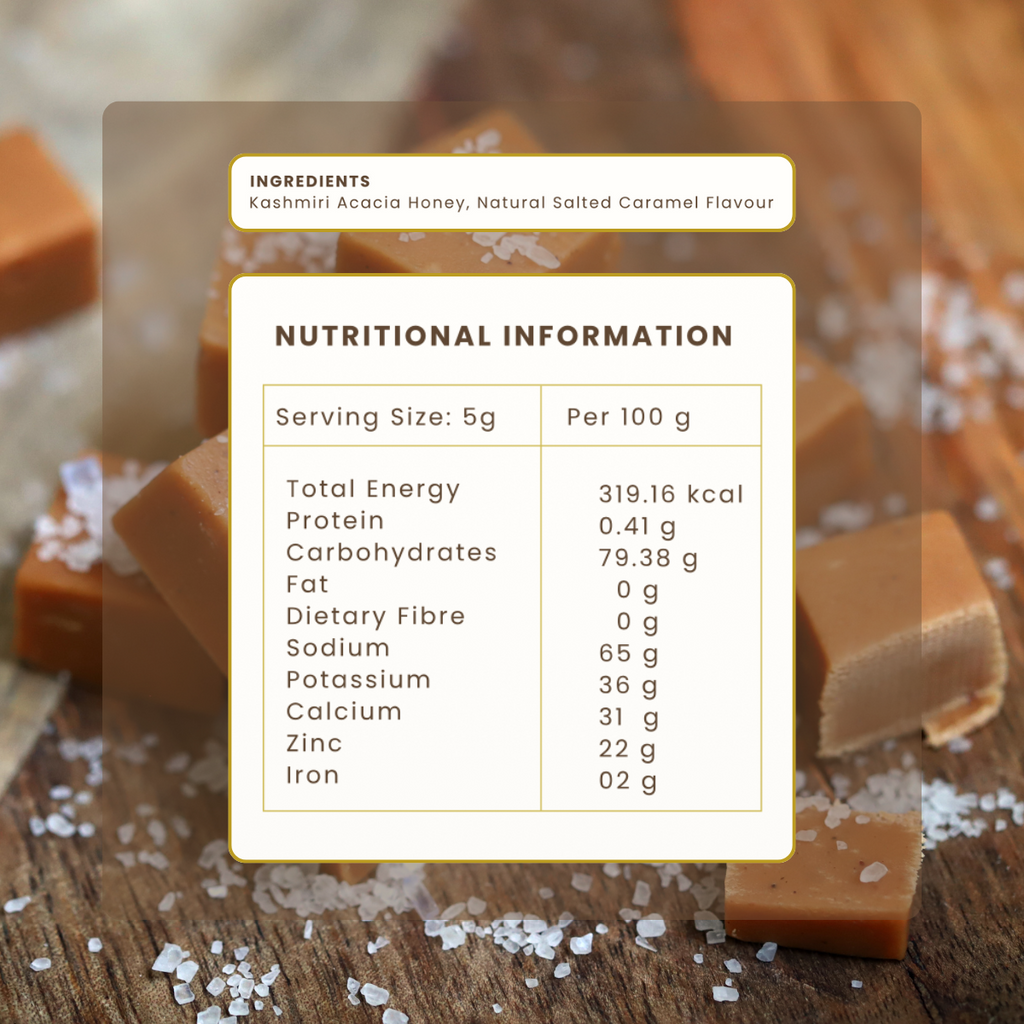 Salted Caramel Flavoured Honey