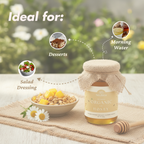 Raw and Unprocessed Organic Honey 240g