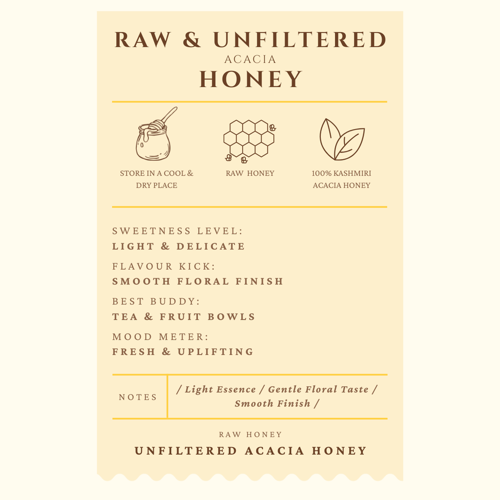 Raw Acacia Honey 240g